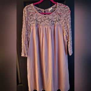 BNWT Sooo cute Courtney love vibes pink baby doll dress by wingcow..